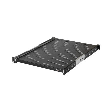 Полка выдвижная TLK, 19", Ш418хГ400мм, для шкафа глубиной 600мм, RAL 9005-0