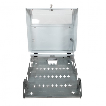 Шкаф настенный SOHO 19" 5U:3U+2U RAL 7035-0