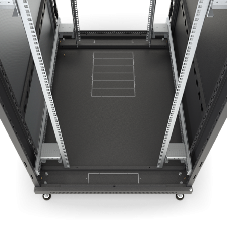 Шкаф напольный DANNMAN TXQ-3768-GS-RAL9005-1