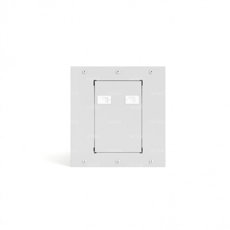 19'' Настенный шкаф NTSS СТАНДАРТ 15U 600×600×770 мм, металлическая дверь, стенки съемные, RAL 7035-1