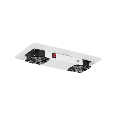 Вентиляторный блок TLK для настенных шкафов серии TWC, TWA, 2 вентилятора, без шнура питания,RAL7035-0