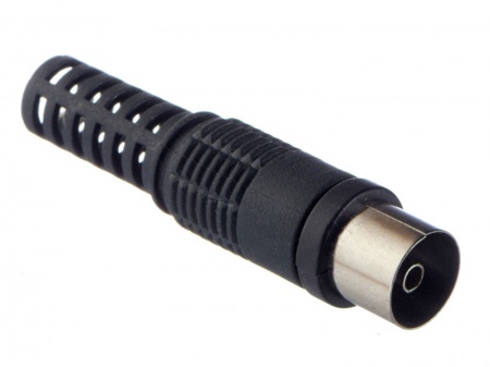 Гнездо ТВ черный, NETKO Optima-0