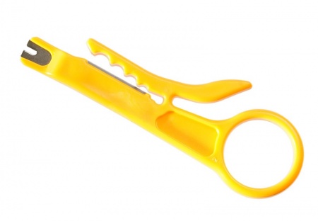 Инструмент для зачистки и разделки кабеля витая пара, 110 тип-1