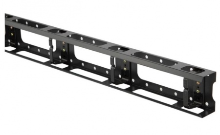 Вертикальный кабельный органайзер 47U, NTSS ПРЕМИУМ без крышки ширина 100 мм, RAL 9005-0