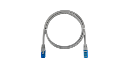 Коммутационный шнур NIKOMAX U/UTP 4 пары, Кат.6, LSZH нг(А)-HFLTx, серый, 0,3м, Essential-0