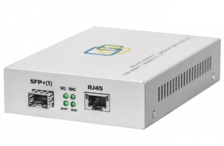 Медиаконвертер SNR-CVT-SFP+UTP-V2-0