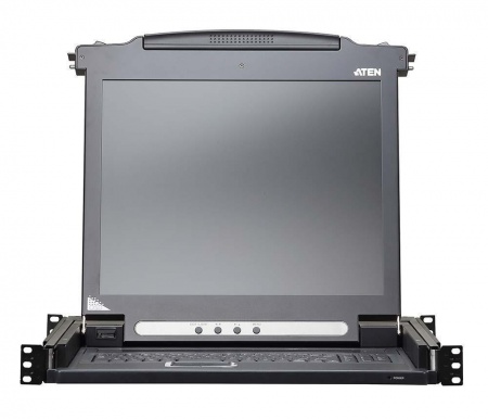 ATEN CL1000M-ATA-RG – KVM Консоль, 17" ЖК-монитор, интерфейсы PS/2, VGA, 1280 x 1024, без KVM-перекл-4
