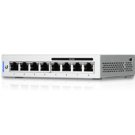 Коммутатор Ubiquiti UniFi Switch US-8-60W-3