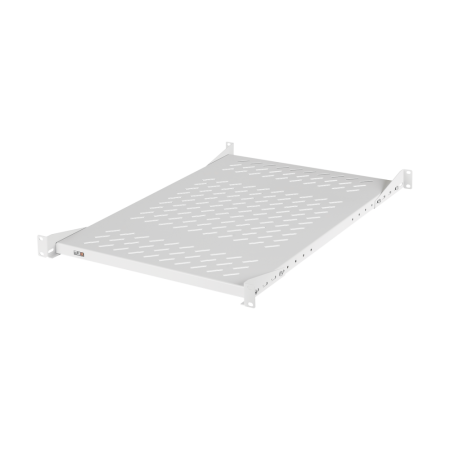 Полка стационарная усиленная TLK, 19", Ш437хГ660мм, для шкафа и стойки глубиной 800мм, RAL 7035-0