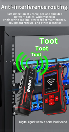 Многофункциональный кабельный тестер Noyafa NF-859GK-11