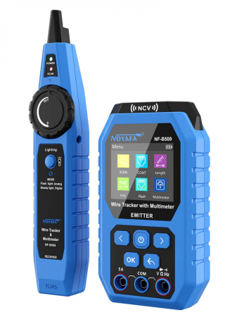 Многофункциональный кабельный тестер с мультиметром Noyafa NF-B509-4