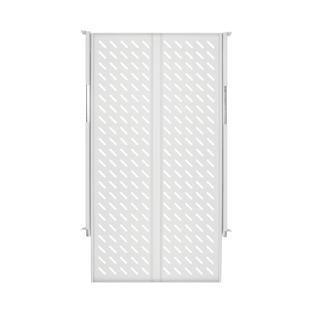 Полка выдвижная TLK, 19", Ш418хГ800мм, для шкафа и стойки глубиной 1000мм, RAL 7035-1