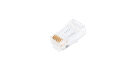 Коннектор RJ45 NIKOMAX, Кат.5e, неэкранированный, сквозной, круглый ввод-0