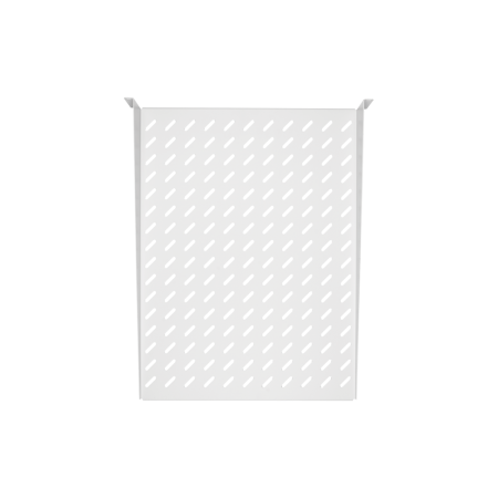 Полка фронтальная TLK, 19", 2U, глубиной 300мм, крепеж в комплекте, RAL 7035-1