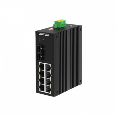 Коммутатор промышленный DPTEK DK3100I-8FP1FS-1