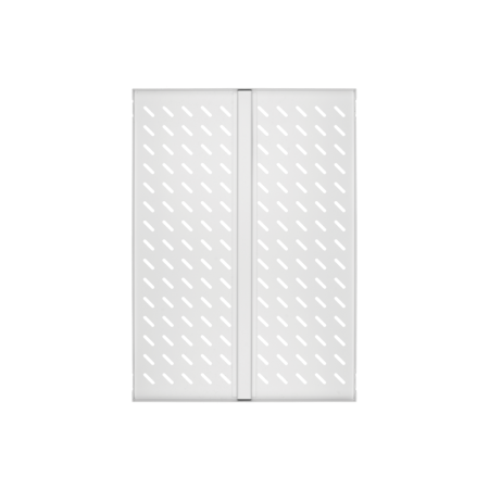 Полка стационарная TLK, 19", Ш482хГ650мм, для шкафа глубиной 1000мм, крепеж в комплекте, RAL 7035-1