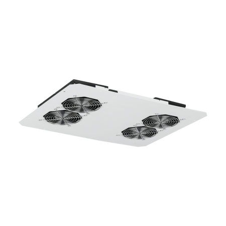 Вентиляторный блок TLK для напольных шкафов TFR,TFL,TFA,4 вент,пластик,с фильтром,без шн.пит.RAL7035-1