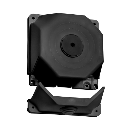 Монтажная коробка SLT УМК-6 черная максимальная нагрузка 1.5кг (2 замка + лента)-4