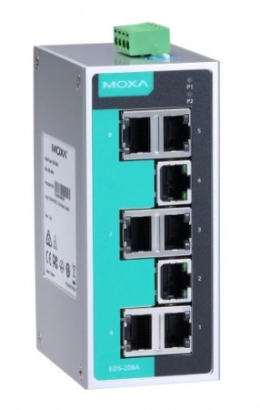 Промышленный неуправляемый коммутатор MOXA EDS-208A-1