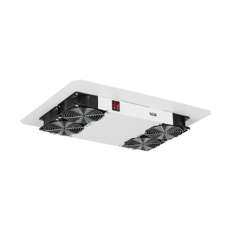 Вентиляторный блок TLK для напольных шкафов серий TFR, TFL, TFA, 4 вентилятора,без шнура пит.RAL7035-0