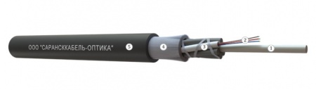 Кабель оптический ОКМС-8 (G.652.D) 6кН-0