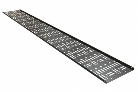 Вертикальный органайзер PMV-32U-RAL9004 (плоский)-0