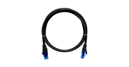 Коммутационный шнур NIKOMAX U/UTP 4 пары, Кат.6, LSZH нг(А)-HFLTx, черный, 1м-0