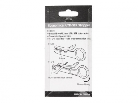 HT-318 Профессиональное приспособление для зачистки кабеля UTP/STP, телефонного и др. Netko-2