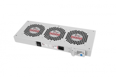 Модуль вентиляторный на 3 вентилятора с термостатом-0