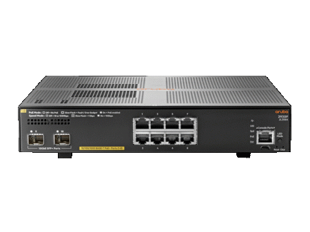 Коммутатор HPE Aruba 2930F-8G-PoE+2SFP+ (JL258A)-0