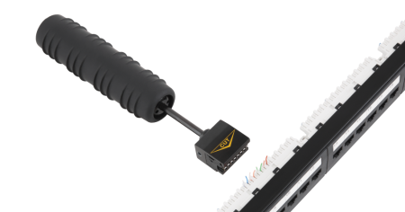 Инструмент NIKOMAX для одновременной заделки витых пар в кроссы 110-го типа, ударного типа, в компле-1