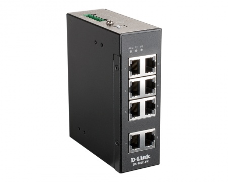 Промышленный коммутатор D-Link DIS-100E-8W-3