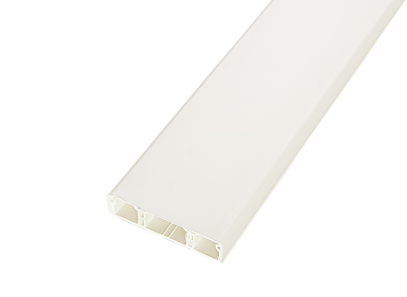 Кабельный канал 60х16х2000мм с перегородками, белый SPL 060001S-1