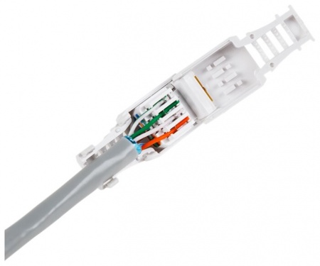 Коннектор RJ45 (8p8c) cat.5e, быстрозажимной ручной, NETKO Optima-2
