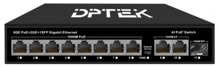 Коммутатор DPTEK DK1000-8TP2G1S-W-2