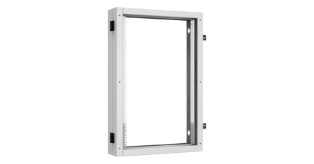 Пристенная поворотная секция TLK 19", 18U, 600х904х156, к настенным шкафам TWC-R Сlassic, RAL7035-0