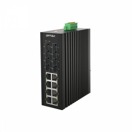 Коммутатор промышленный DPTEK DK3110I-8T8S-0