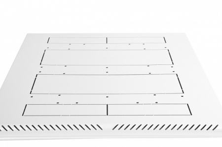 Шкаф телекоммуникационный распределительный ШТР-П-27U-6х6-1.0.1.1 дверь стекло-1