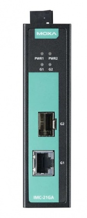 Промышленный медиаконвертер MOXA IMC-21GA-1
