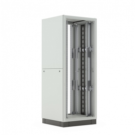 Вертикальный кабельный организатор DANNMAN CO-37U-VP-RAL9005 плоский, 37U, черный-1