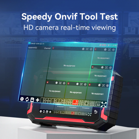 Многофункциональный тестер для видеонаблюдения Noyafa NF-IPC725-7